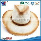 Wholesale Plain Straw Denim Cowboy Hats thumbnail-1