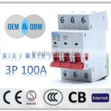 high breaking 3 poles isolation switch