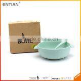 Bio-degradable Wheat Straw and Plastic Bowl Set thumbnail-5