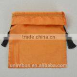 Hair Packaging Wholesale Cardboard Box and Glossy Lamination Satin Handle Paper Bag With Pink Bow thumbnail-2