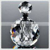 Clear Crystal Diamond Attar Bottle For Wedding Decoration