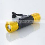 3W LED RGBW Aluminium Zoom High Power Torch Light Manufacturers thumbnail-3