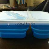 Hot Sell Silicone Collapsable Container for Lunch