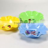 colorful plastic bowel