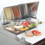36" Commercial Foodervice Equipment Sandwich / Salad Preparation Refrigerator thumbnail-3