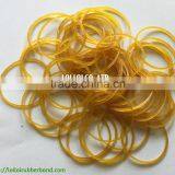 100% Natural Golden Yellow Rubber Bands - Good Quality & Low Price