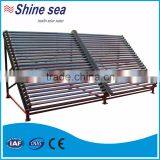 Compact hot water heating project mainfold collector vacuum tube solar heater
