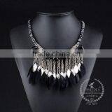 High Quality Vintage Style Chunky Statement Necklace Tin Alloy Fashion Women Pendant Necklace 6390158 thumbnail-3