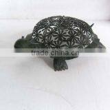 Wholesale Outdoor Yard Art Handicrafts Deck Decor, Wrought Iron Animal Status Ornament, Turtle Garden Metal Decoration thumbnail-1