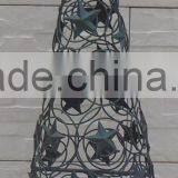 Artificial 2014 Green Christmas Tree Metal Tabletop Decoration thumbnail-1