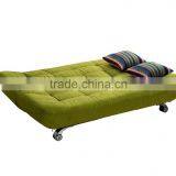 Factory Direct Selling Green Color Folding Sofa Bed With Good Design thumbnail-5