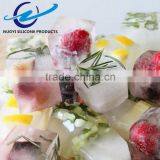 6 Cavities High Quality Large Ice Cube Tray Silicone thumbnail-6