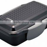 PRANZO Dome Two-tiered Lunchbox 850ml Black Kitchen Plastic thumbnail-3