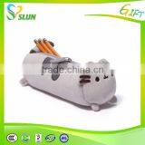 Factory Direct Sale Lovely Hot Selling Animal Shape Plush Pencil Case thumbnail-3