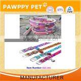 Pink PU Leather Dogs Cats Pets Puppy Neck Safety Collars thumbnail-2