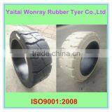 Press-On Industrial Solid Tires 15x5x11.25 18x7x1218 for Linde Forklift