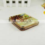 Factory Sale Rectangular Hinged Cigar Tin Metal Box thumbnail-1