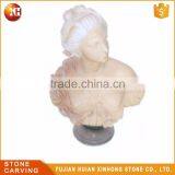 High Quality Marble Female Head Sculpture For Sale thumbnail-1
