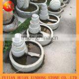 Garden decoration of stone water fountain