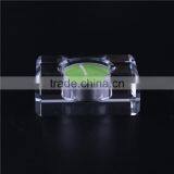 Factory Supplier Newest Transparent Rectangular Crystal Tealight Candle Holder thumbnail-3