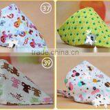 Trangle Cotton Waterproof Baby Bib Wholesale thumbnail-2