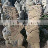 Wood Carved Sculpture With Antique Finish thumbnail-3