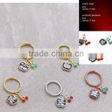 Hot Sale 925 Sterling Classic Silver Cherry Cameo Pendant Made in Italy thumbnail-1