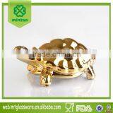 The Family Decorates Plating Gold Glass Artware Tortoise thumbnail-1