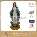 5 Inch Resin Catholic Religious Saint Barbara Statues thumbnail-4