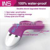 Double Vibrating Strengthen Massager Sexy Toys for Women thumbnail-1