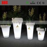 2019 Illuminated Round Shape Tall Plastic Flower Vases Plastic Lighting Flower Vases thumbnail-2