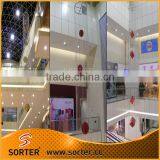 14mm Octagon Beads String Strands Glass Crystal Curtain for Indoor Decoration thumbnail-3