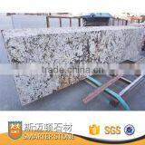 White Santa Countertop Giallo Brazil Granite Kitchen Top for Hotel
