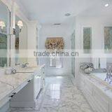 Export Heat Resistance Natural Stone Cheap Guangxi White Marble Tile thumbnail-2