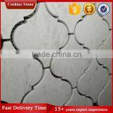 Popular Morden Lantern Shape Carrara Stone Mosaic Tile Kitchen Backsplash thumbnail-4