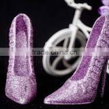 China New Style Colorful Crystal Decoration High Heels thumbnail-3