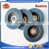 5" 125mm Flap Disc Zirconia Plastic Back Cover Aluminum Oxide Grinding Wheel Abrasive Flap Disk Flap Wheel Sanding thumbnail-5