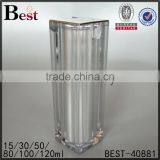 Plastic Lotion Square Bottle With Pump 15ml 30ml 50ml Empty Square Unique Shape Acrylic Airless Lotion Bottles thumbnail-5