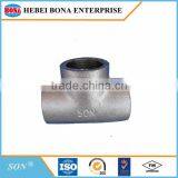 Best Selling Malleable Iron Pipe Fittings Reducing Tee Joint thumbnail-6