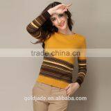Latest Sweater Designs for Girls 100% Cashmere Wool Womens Sweater thumbnail-1