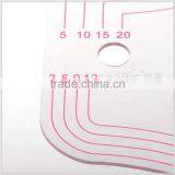 Kearing Metric Vary Form Curves Flexible Plastic Garment Ruler With Protractor for Fashion Design # 6404 thumbnail-5