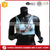 New Products 2017 Adjustable Padded Printing Gym Sportswear Sports Bra Custom Band thumbnail-4