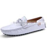China Brand Fashion Casual Loafers Leather Shoes for Men, Adults Genuine Leather Casual Shoes Sample for Male High Quality thumbnail-1