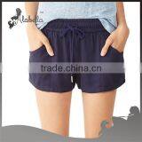 Polyester / Spandex Navy Shorts With Free Sizes for Girls thumbnail-1
