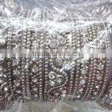 Antique Gold Finish Bridal Set,Indian Bridal Bangles Bracelet,Fashion Bangle Sets thumbnail-2