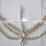 MATHAPATTI MAANG TIKA GOLD PLATED Crysta; thumbnail-1