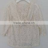 Cute Baby Boys White Emboridered Sun-protective Clothing for Autumn thumbnail-2