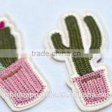 Custom High Quality Cactus Embroidered Patch for Clothes Embroidery Patch Made in China Choose Size/color thumbnail-5