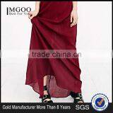 MGOO New Custom Design OEM Wine Maxi Dress Wine Maxi Dress for Women Backless Bandage Dress #25206113 thumbnail-5