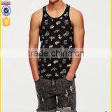 Blank Printed Tank Top for Man Wholesale thumbnail-1